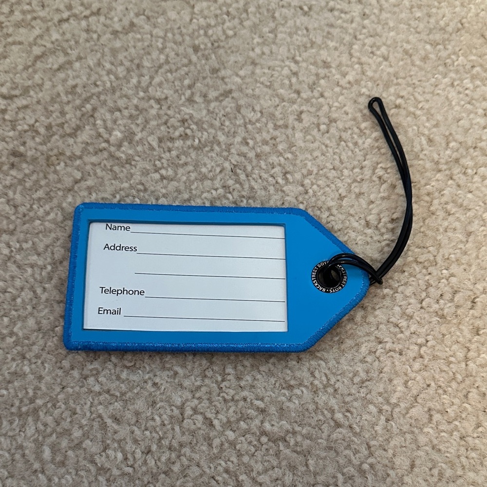 Backstreet Boys Luggage Tag Into the Millennium Vegas Residency 2025-2026 - Picture 3 of 6